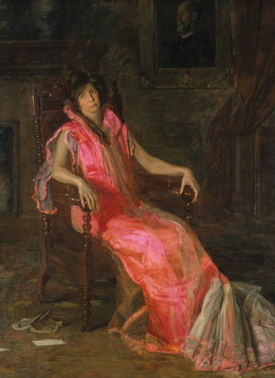Eine Schauspielerin von Thomas Eakins